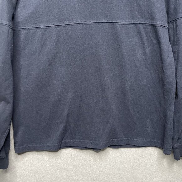 West Trend Carmel Long Sleeve Navy Crewneck Sweatshirt S - Picture 3 of 11